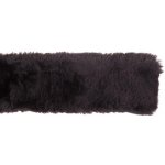 BR Potah na podbřišník pravý beránek Černá – Sleviste.cz