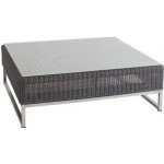 Korpus pro jídelní/lounge podnožku Fontana, Stern, 87x87 cm, umělý ratan šedý (basalt grey) – Hledejceny.cz
