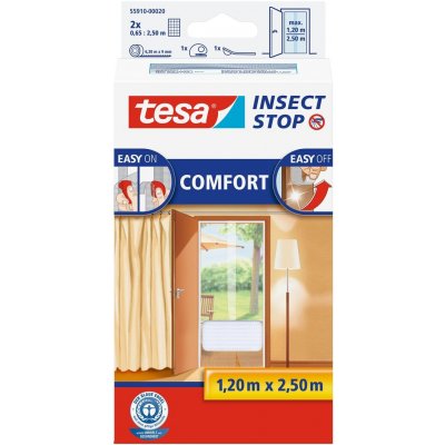 Tesa Insect Stop Comfort 55910-00020-00 2 x 0,65 m x 2,5 m bílá – Zboží Mobilmania