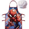 Euroswan zástěra s kuchařskou čepicí Spiderman baleno na kartě Polyester