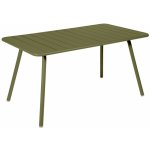 Fermob Luxembourg 143 x 80 cm - odstín pesto kovový stůl Zelený – Hledejceny.cz