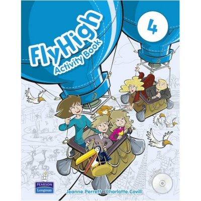 Fly High Level 4 Activity Book and CD-ROM Pack - Jeanne Perrett, Charlotte Covill – Zbozi.Blesk.cz