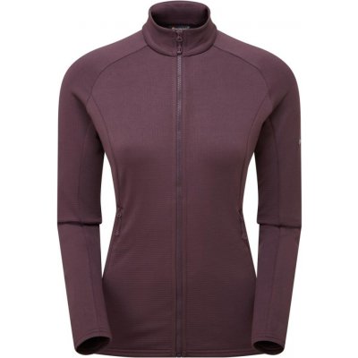 Montane Fleece F Protium JKT mulberry vínová – Zboží Mobilmania
