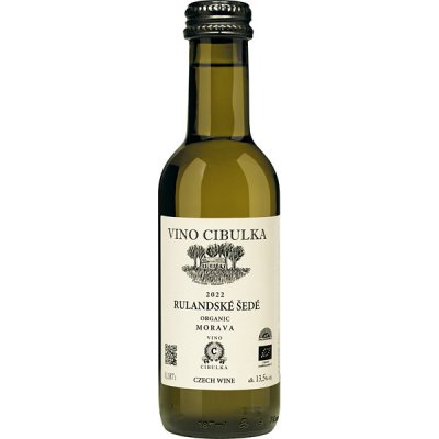 Cibulka Rulandské šedé Pozdní sběr 13,5% 0,187 l (holá láhev) – Zboží Dáma