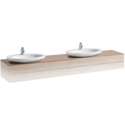 Laufen Alessi one umyvadlová deska 240x1,2x50 cm, otvor vlevo H4246040976301 – Zboží Mobilmania