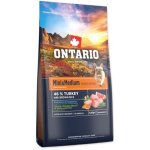 Ontario Mini & Medium Weight Control Turkey & Brown Rice 6,5 kg – Hledejceny.cz