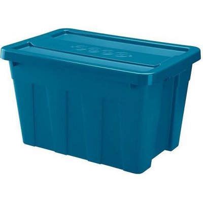 Heidrun BOX ÚLOŽNÝ S VÍKEM HEAVY DUTY 65,5X49,5X43CM 100L – Zboží Mobilmania