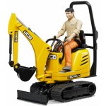 Bruder Mikrobagr JCB s figurkou