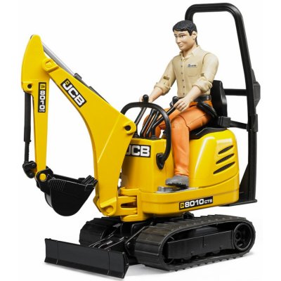 Bruder Mikrobagr JCB s figurkou – Sleviste.cz