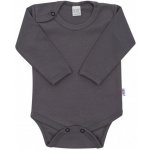 NEW BABY Kojenecké celorozepínací body Classic II růžové – Zboží Mobilmania