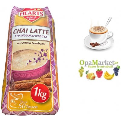 Hearts Cappuccino Chai Latte 1 kg – Zboží Mobilmania