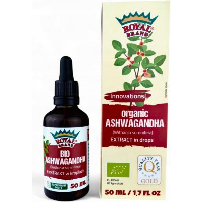 Royal Brand Extrakt z ašvagandy v kapkách 50 ml – Hledejceny.cz