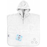 Kikko BIO bavlněná froté osuška s kapucí XKKO Organic 90x90 Mint Stars – Sleviste.cz