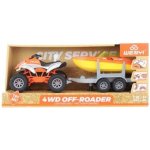 Lamps Autobus kloubový oranžový na baterie – Zboží Dáma