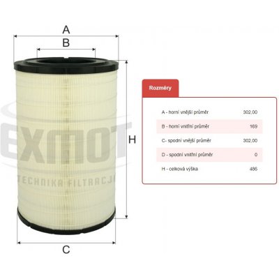 Filtr vzduchu wpo-406 man f2000,e2000,f90 0042014_A – Hledejceny.cz