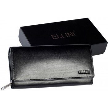 ELLINI černá ELLINI TD 51 068L dámská kožená peněženka