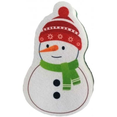 HOUBIČKA NA NÁDOBÍ SNĚHULÁK 8 x 12,9 x 3 cm – Zboží Dáma