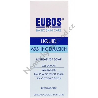 Eubos Basic Skin Care Blue mycí emulze bez parfemace 200 ml