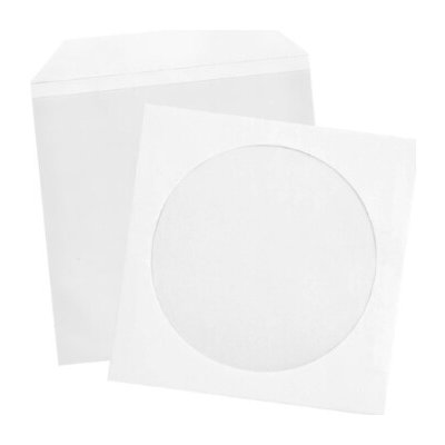 Papírová obálka na CD s oknem - 1 ks – Zboží Živě