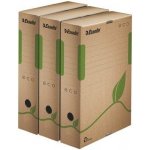 Esselte Eco archivační krabice přírodní hnědá A4 80 mm – Zboží Živě