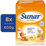 Sunar 3 complex vanilka 8 x 600 g – Zboží Mobilmania