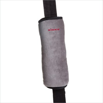 Diono Seat Belt Pillowodstíny šedé a stříbrné – Zboží Mobilmania