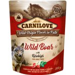 Carnilove Dog Pouch Paté Wild Boar with Rosehips 300 g – Zboží Mobilmania