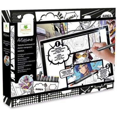Artissimo Kreslící tablet s podsvícením Manga – Zboží Mobilmania