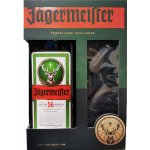 Jägermeister Travellers Exclusive 35% 1,75 l (dárkové balení 2 panáky) – Zboží Mobilmania