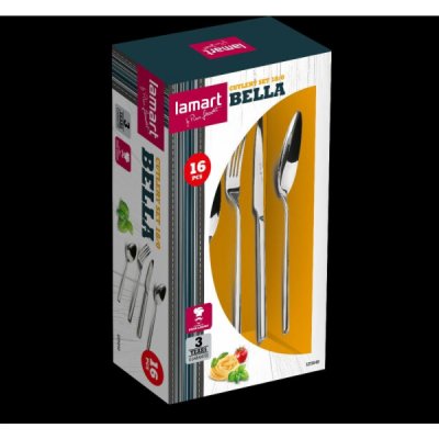 Lamart LT5040 SADA PŘÍBORŮ 16 ks BELLA – Zboží Dáma