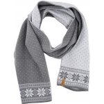Vlnka vlněná šála B03 šedá – Zboží Mobilmania