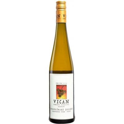 Vican Veltlínské Zelené Kabinetní 9% 0,75 l (holá láhev) – Hledejceny.cz
