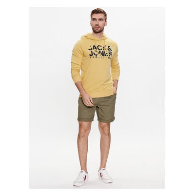 Jack & Jones šortky z materiálu 12215513 Zelená – Zboží Mobilmania