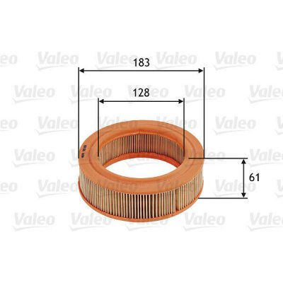 Vzduchový filtr VALEO 585656 – Hledejceny.cz