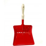 MARS SVRATKA Zesílená široká plechová lopatka lakovaná s dřevěným držadlem – Zboží Dáma