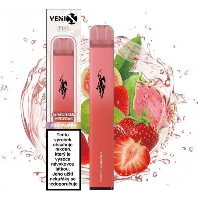 Venix Pro Strawberry Guava 18 mg 700 potáhnutí – Zboží Dáma