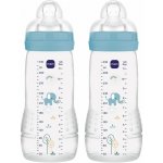 MAM Easy Active Baby Bottle dětská láhev Blue 2 x 330 ml – Zbozi.Blesk.cz
