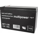 MULTIPOWER Pb 12V 7,2Ah – Zboží Živě