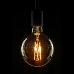 Segula LED žárovka E27 G125 5W 2 200K zlatá stmívatelná 55273 – Zboží Živě