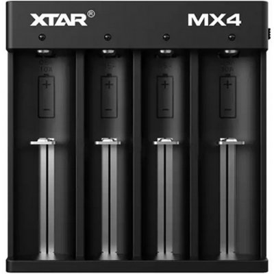 Xtar MX4 akumulátorů Ni-MH, LiFePo4, Li-Ion – Zboží Živě