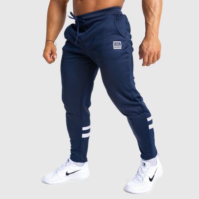 Iron Aesthetics Jogger tepláky Boxed navy Tmavě modrá – Hledejceny.cz