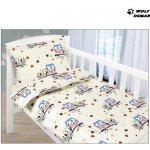 Bellatex povlečení Agáta Sovičky 90 x 135 , 45 x 60 cm – Sleviste.cz