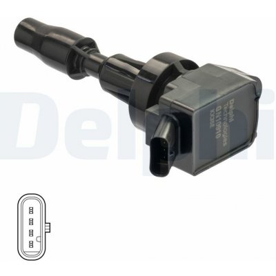 Zapalovací cívka DELPHI GN10910-12B1 (GN1091012B1) – Hledejceny.cz