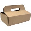 Svatební cukrovinka Odnosová krabice KRAFT 23 x 16 x 7,5 cm, FSC Mix