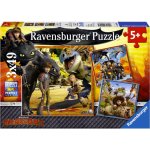 Ravensburger Jak vycvičit draka II. 3 x 49 dílků – Zbozi.Blesk.cz