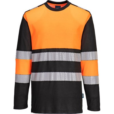 Portwest PW312 PW3 Hi-Vis třída 1 L/S oranžová/černá M – Hledejceny.cz