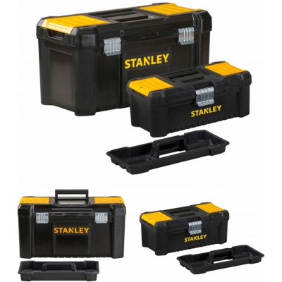 Stanley STST1-75772 SADA boxů plastových kufr 48x26x25cm a 32,0x18,8x13,2cm – Zboží Dáma