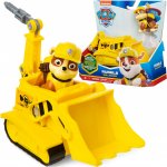 Spin Master Paw Patrol Tlapková Patrola Základní vozidlo s figurkou Rubble – Zboží Dáma
