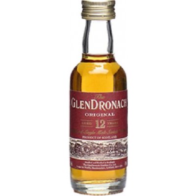 Glendronach 12y 43% 0,05 l (holá láhev)