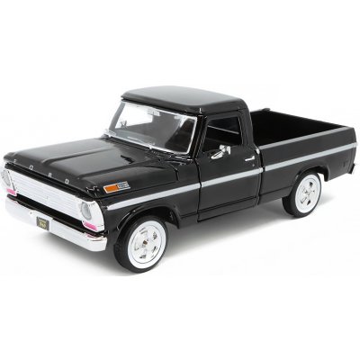 MOTORMAX Motor Max Ford F 100 PickUp 1969 černá 1:24 – Zbozi.Blesk.cz